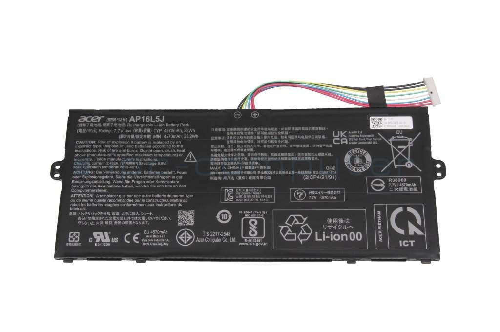 بطارية لابتوب ايسر AP16L5J 7.7V