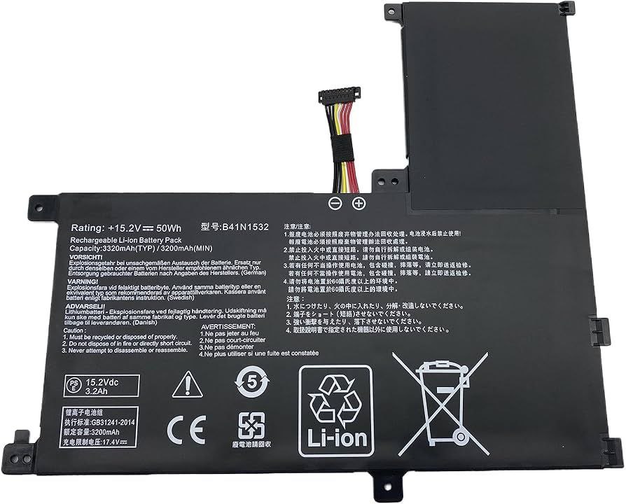 بطارية لابتوب اسوس B41N1532