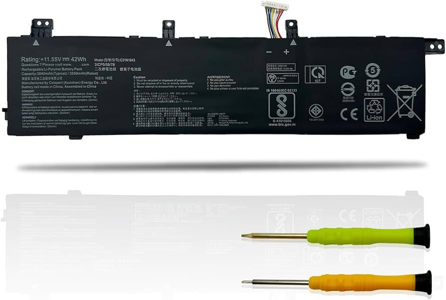 بطارية لابتوب اسوس C31N1843
