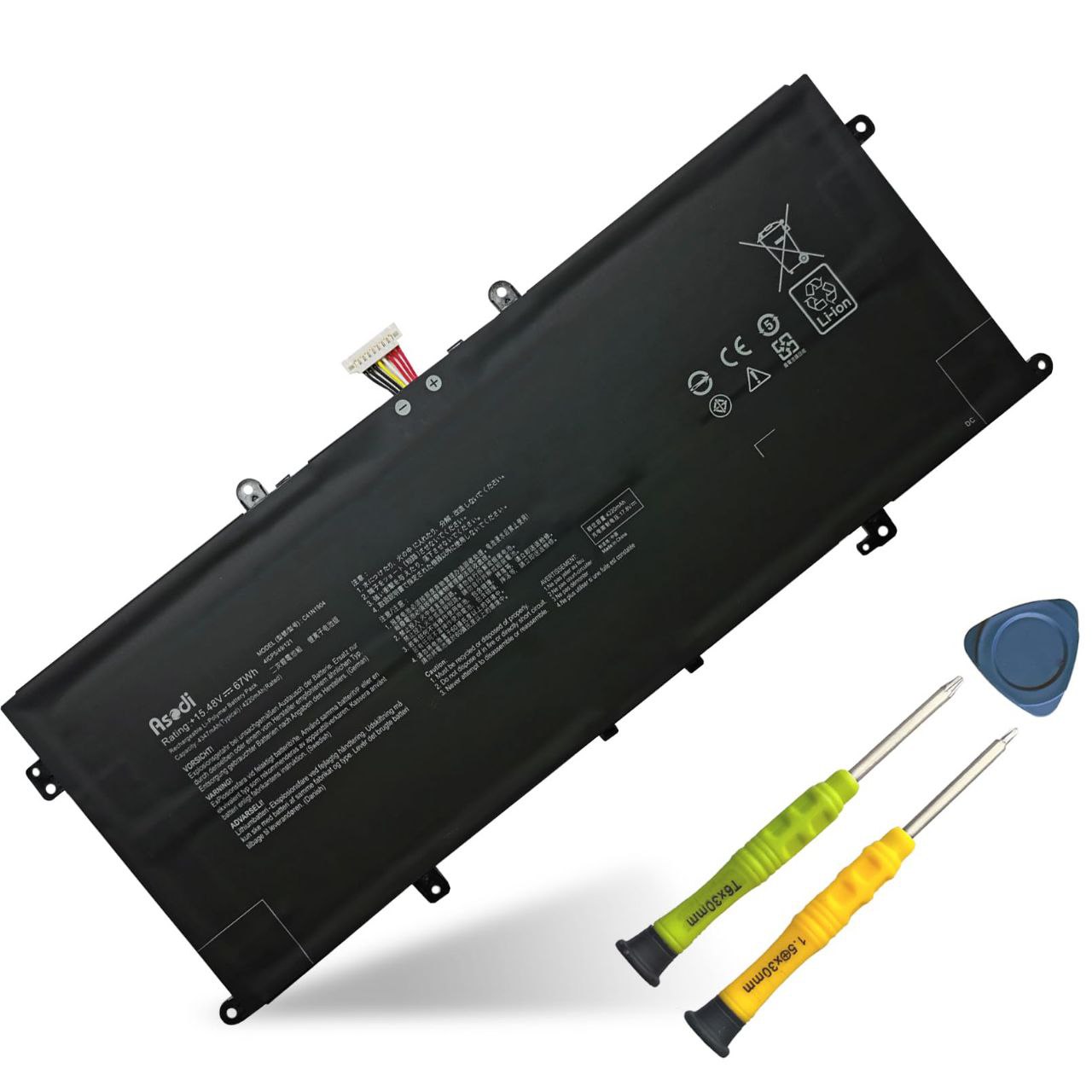 بطارية لابتوب اسوس C41N1904 15.4