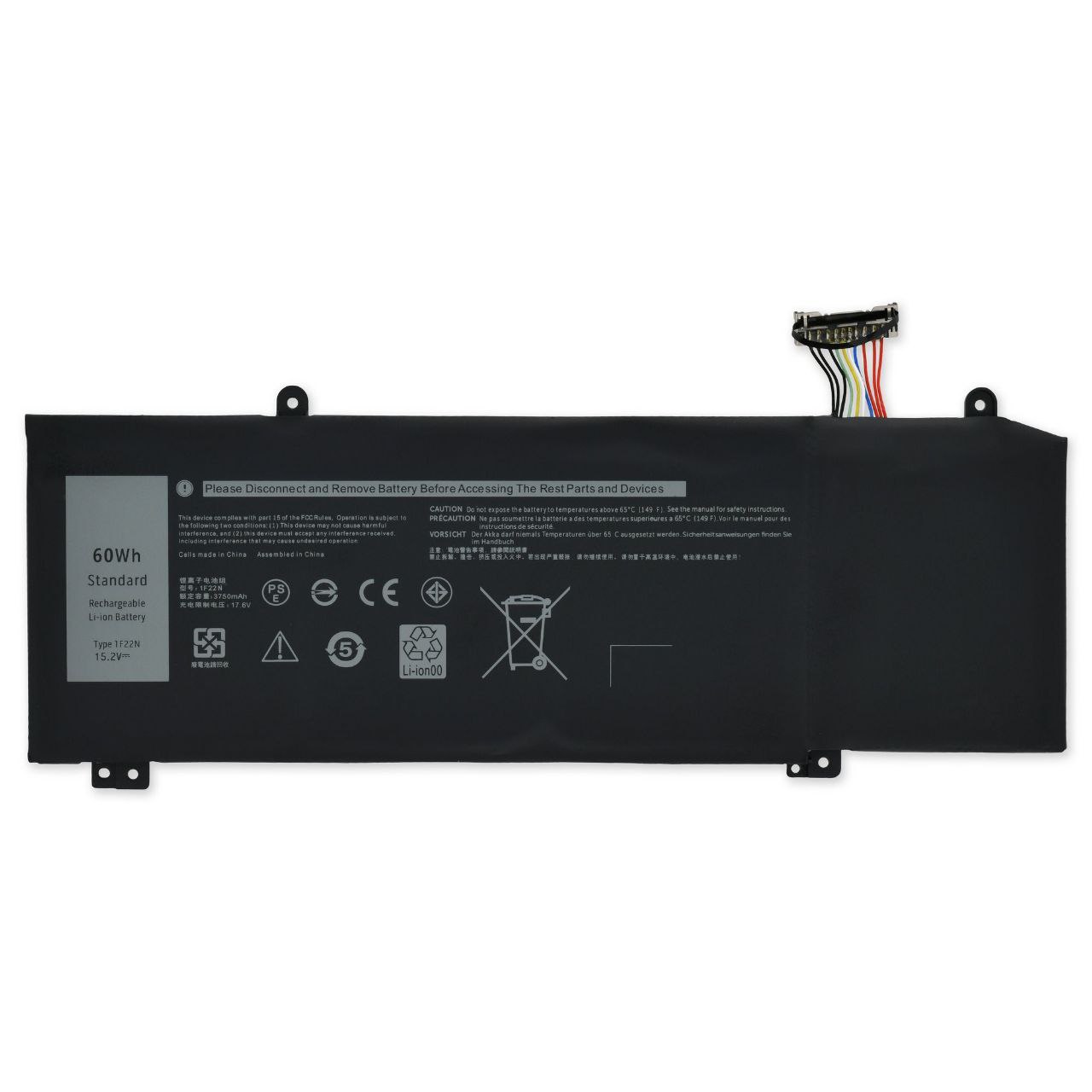 بطارية لابتوب — Dell in 1F22N