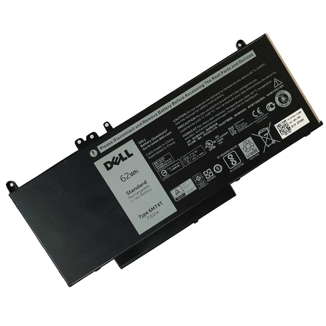 بطارية لابتوب — Dell in 6MT4T.