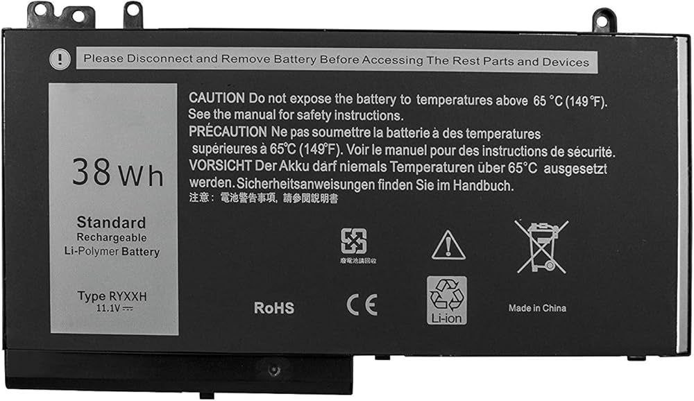 بطارية لابتوب — Dell in RYXXH