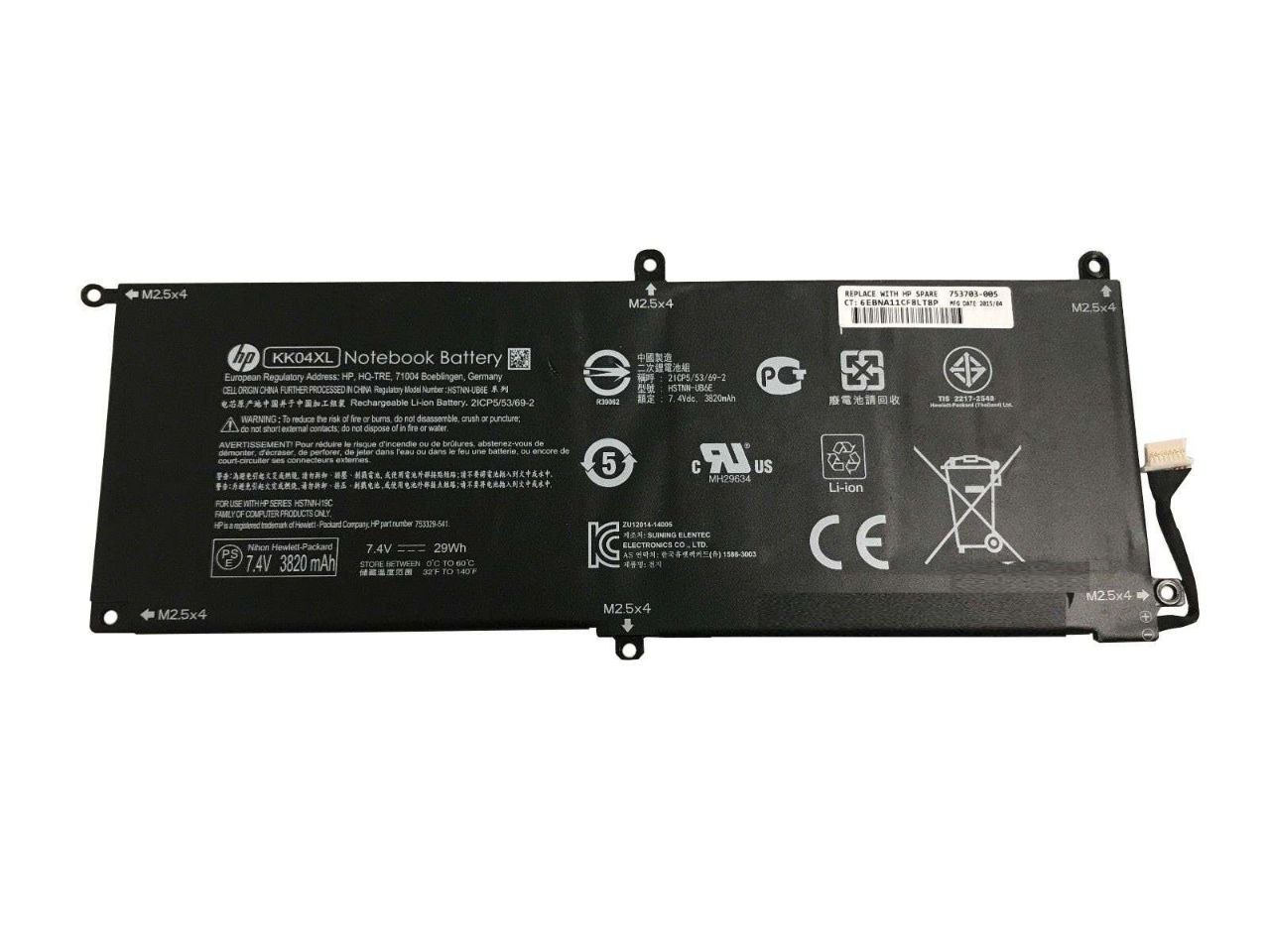 بطارية لابتوب — HP in KK04xL