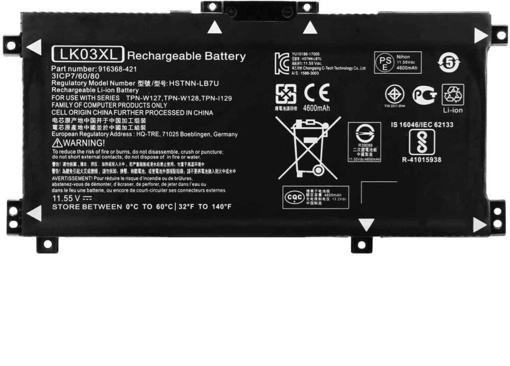 بطارية لابتوب — HP in LK03XL