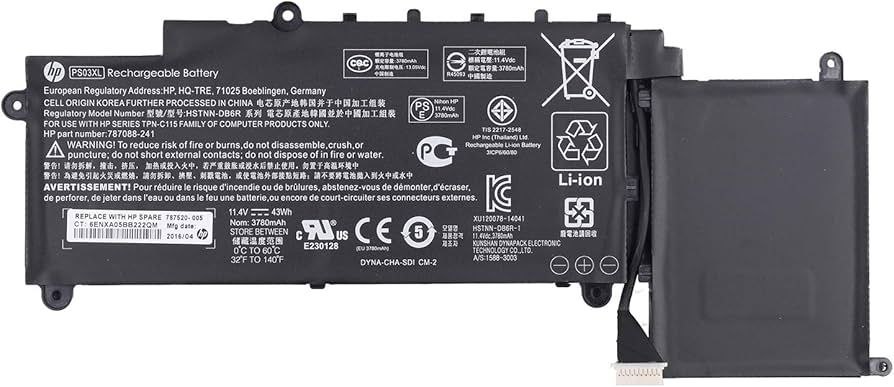 بطارية لابتوب — HP in PS03XL