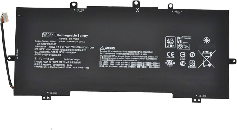 بطارية لابتوب — HP in VR03XL