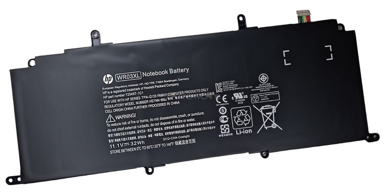 بطارية لابتوب — HP in WR03XL