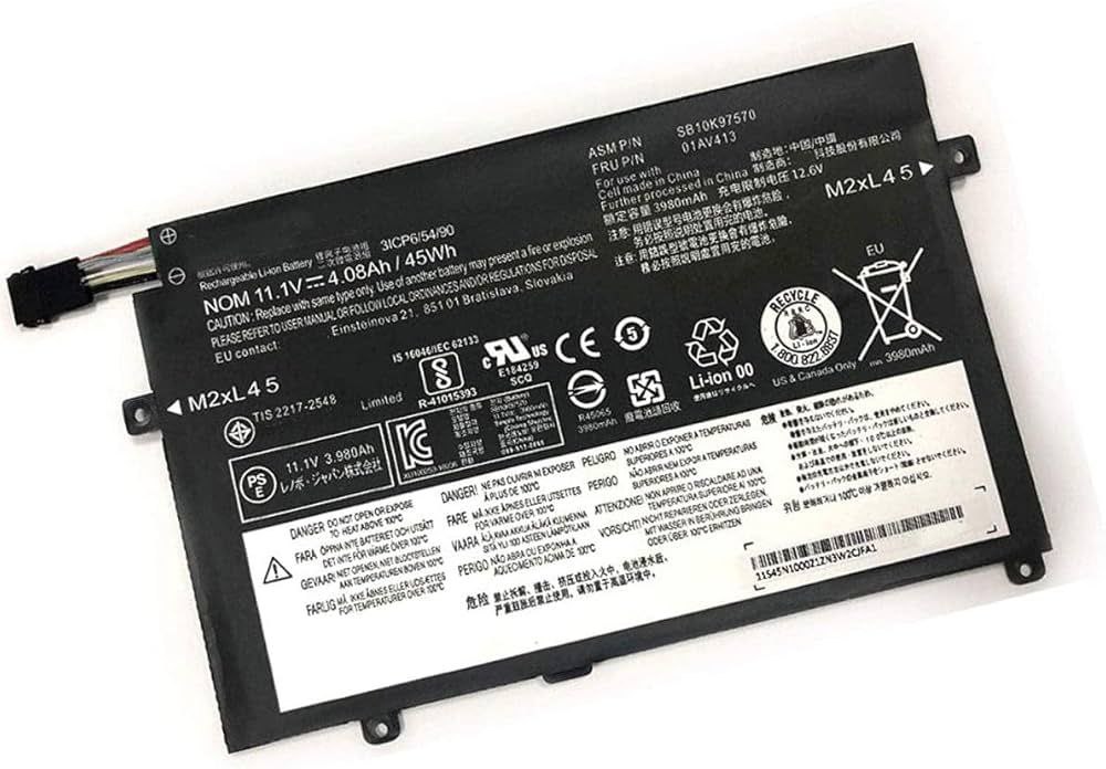 بطارية لابتوب — Lenovo in 01AV411 / E470 مربع