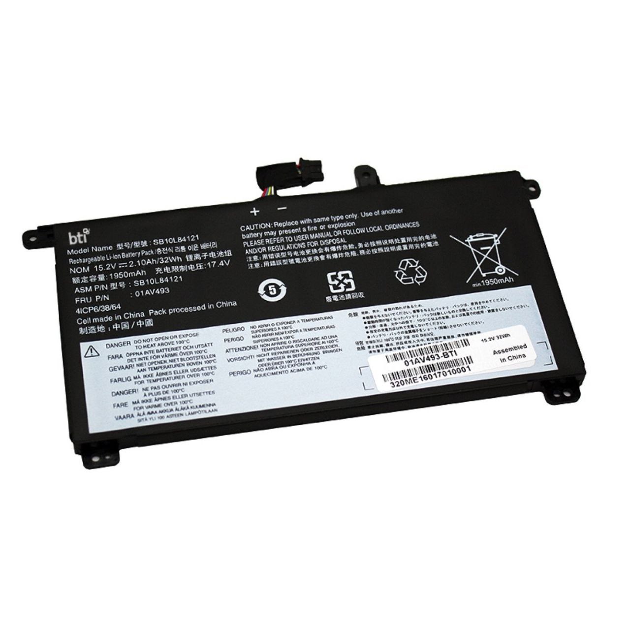 بطارية لابتوب — Lenovo in 01AV493 / T580