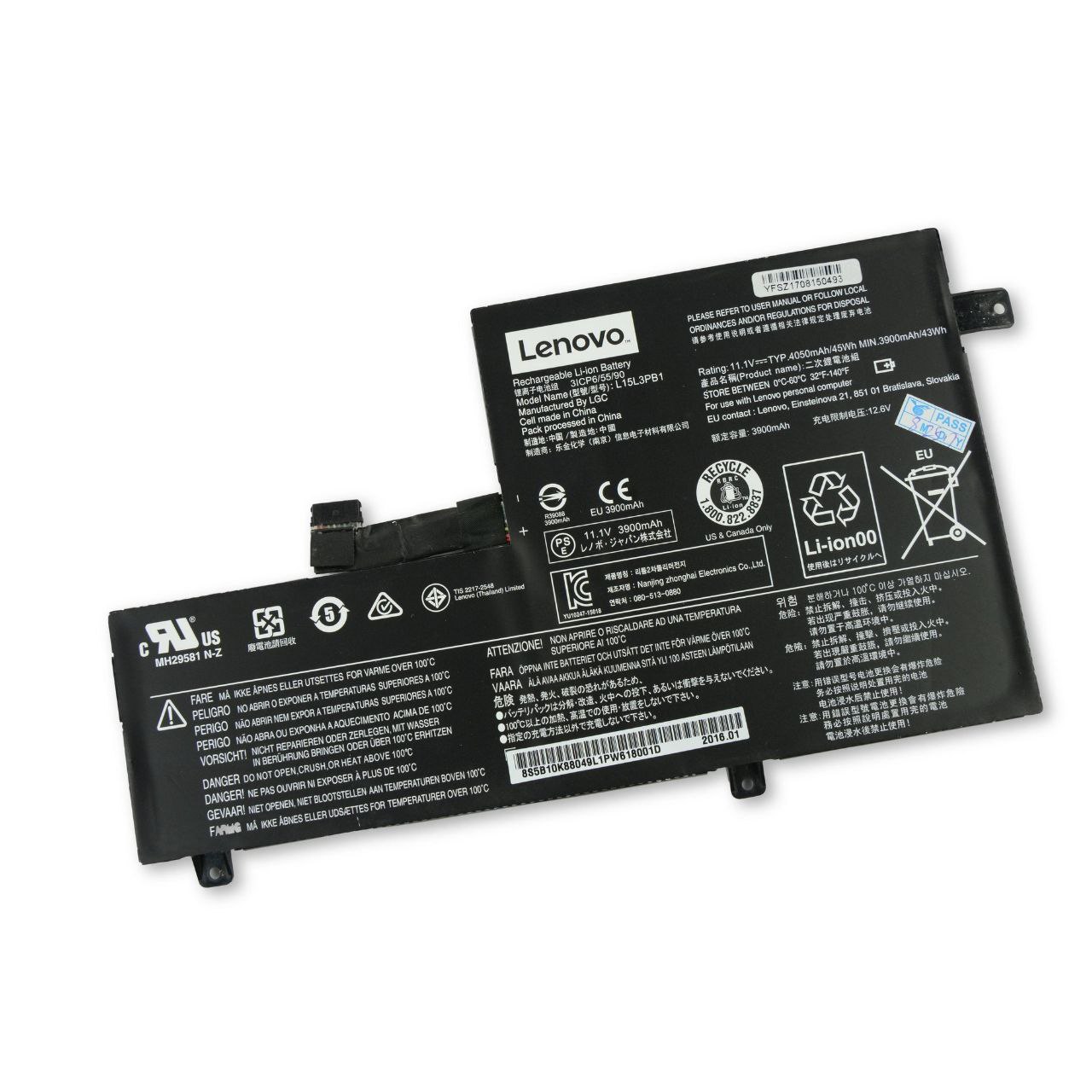 بطارية لابتوب — Lenovo in L15L3PB1