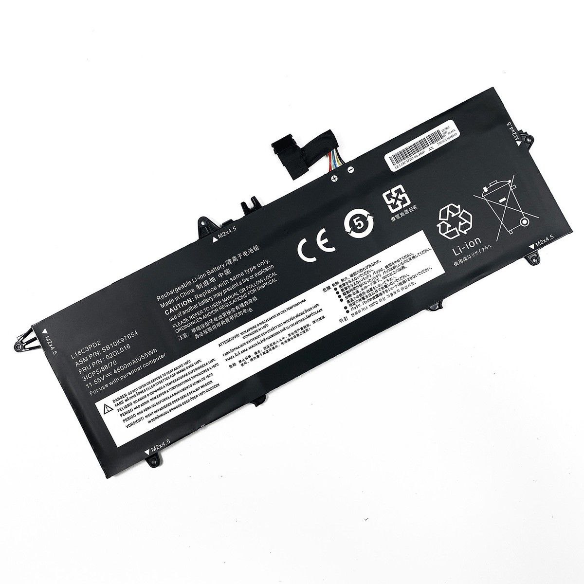 بطارية لابتوب — Lenovo in L18C3PD2 / T490S