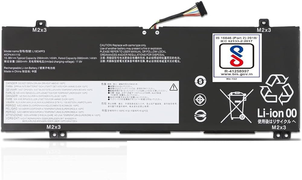 بطارية لابتوب — Lenovo in L18C4PF3 / L18M4PF4