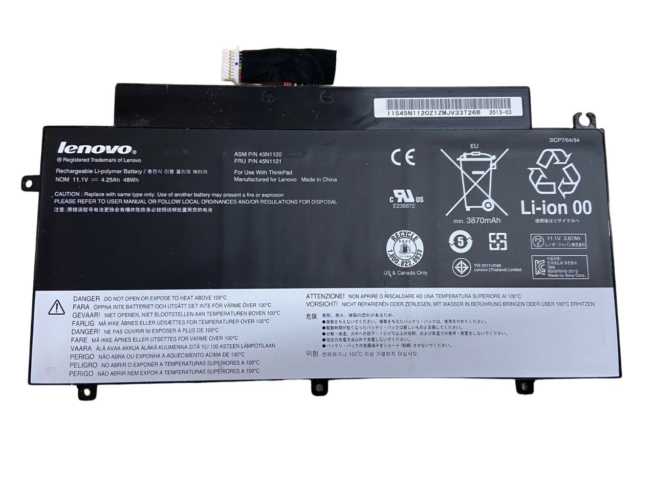 بطارية لابتوب — Lenovo in T431S