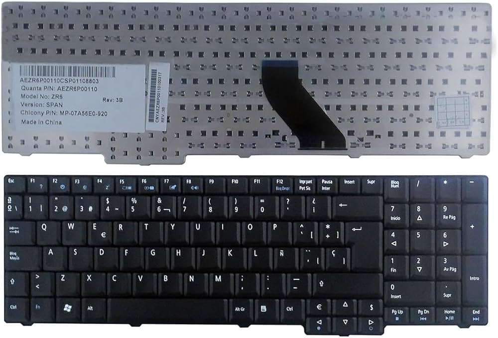 كيبورد لابتوب — Acer 5735 / 5235 / 8530
