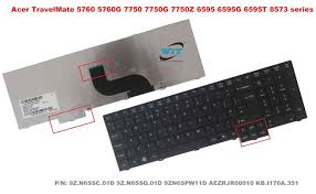 كيبورد لابتوب — Acer 5760