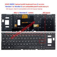 كيبورد لابتوب — asu GX501v