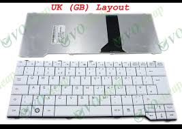 كيبورد لابتوب — fuj 3515 / 6505 WHITE