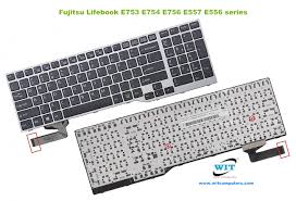 كيبورد لابتوب — fuj E555