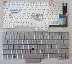 كيبورد لابتوب — HP 2730P / 2710P