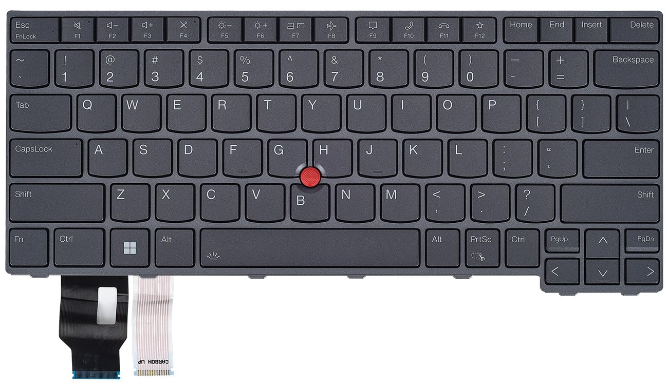 كيبورد لابتوب — Lenovo T14 Gen3 بدون كلك