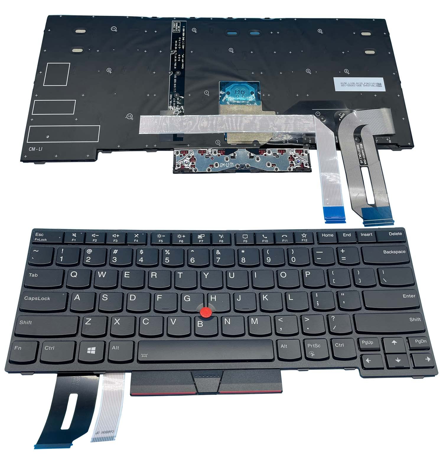 كيبورد لابتوب — Lenovo T14*2 +فريم