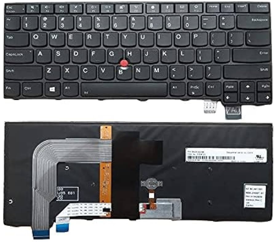 كيبورد لابتوب — Lenovo T460s بدون كلك