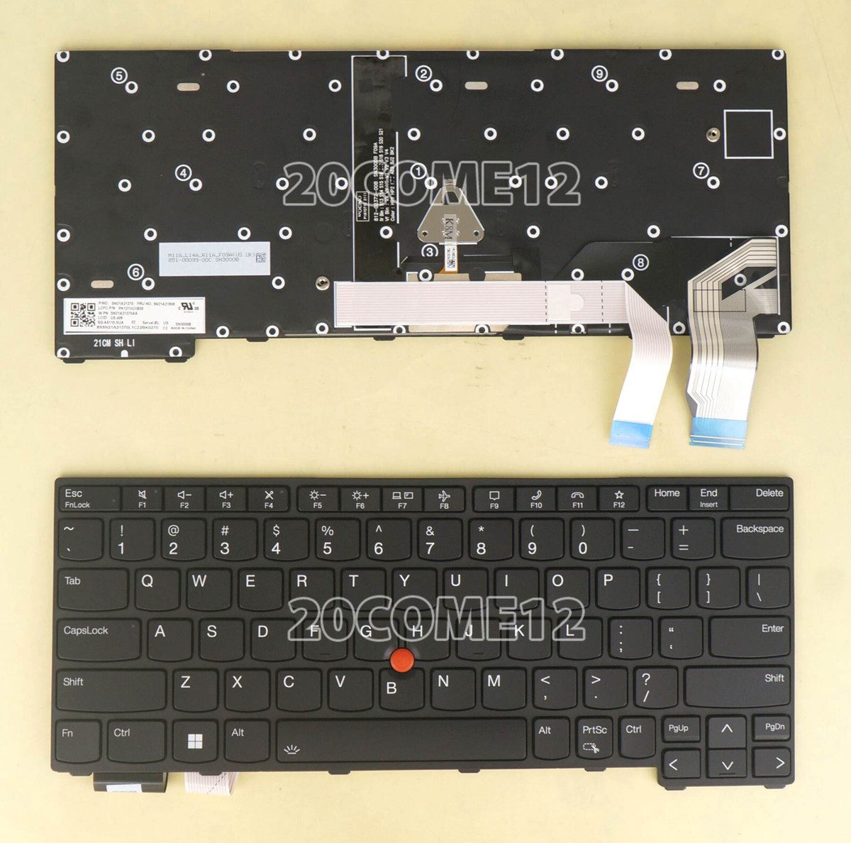 كيبورد لابتوب — Lenovo x13 Gen2