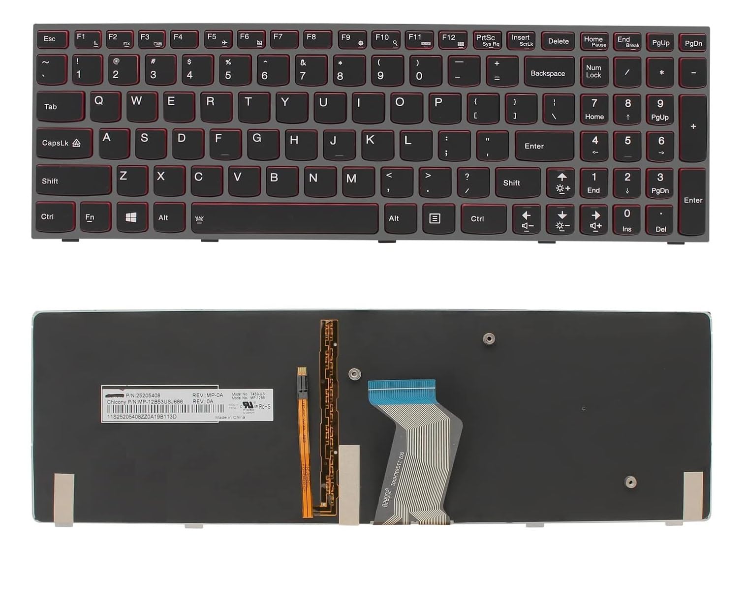 كيبورد لابتوب — Lenovo Y500