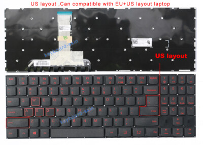 كيبورد لابتوب — Lenovo Y520 / 15ikb / led