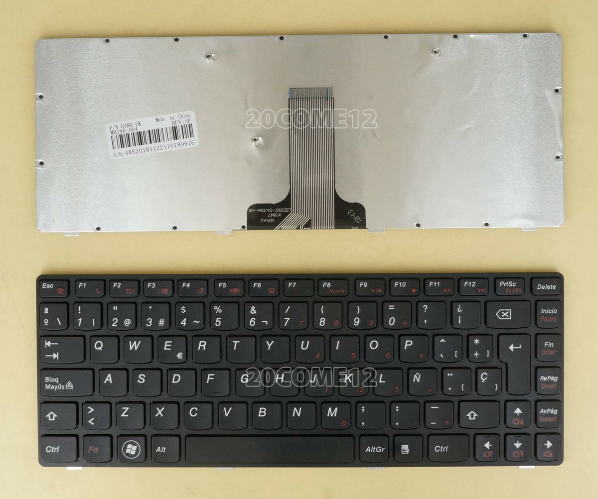 كيبورد لابتوب — Lenovo Z480