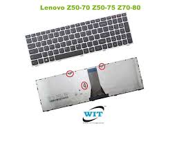 كيبورد لابتوب — Lenovo Z50 / 70 / led