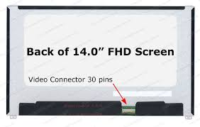 شاشة لابتوب — Dell 140 FHD 30p E7480 عكس