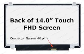شاشة لابتوب — 140 To FHD 35p ips