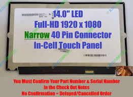 شاشة لابتوب — 140 To FHD 35p x1 بدون