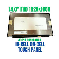 شاشة لابتوب — 140 to FHD 40p ips بدون