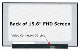 شاشة لابتوب — 156 FHD 30p قصير / بدون