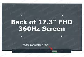 شاشة لابتوب — 173 360hz 35p بدون