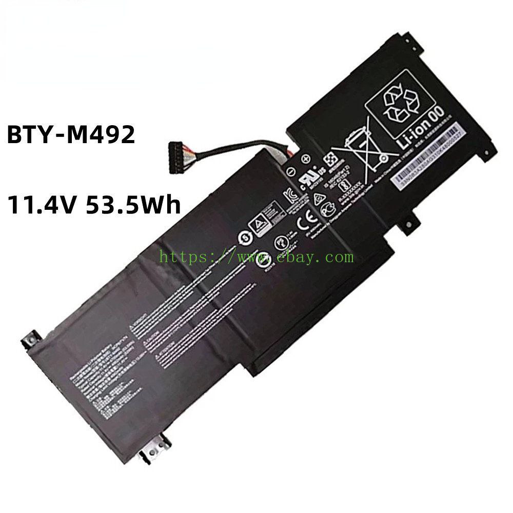 بطارية لابتوب — MSI in M492 اسود