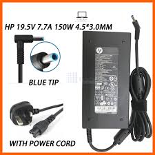 شاحن لابتوب — HP 19 / 7.7 4.5 / 3.0 ازرق / تجاري
