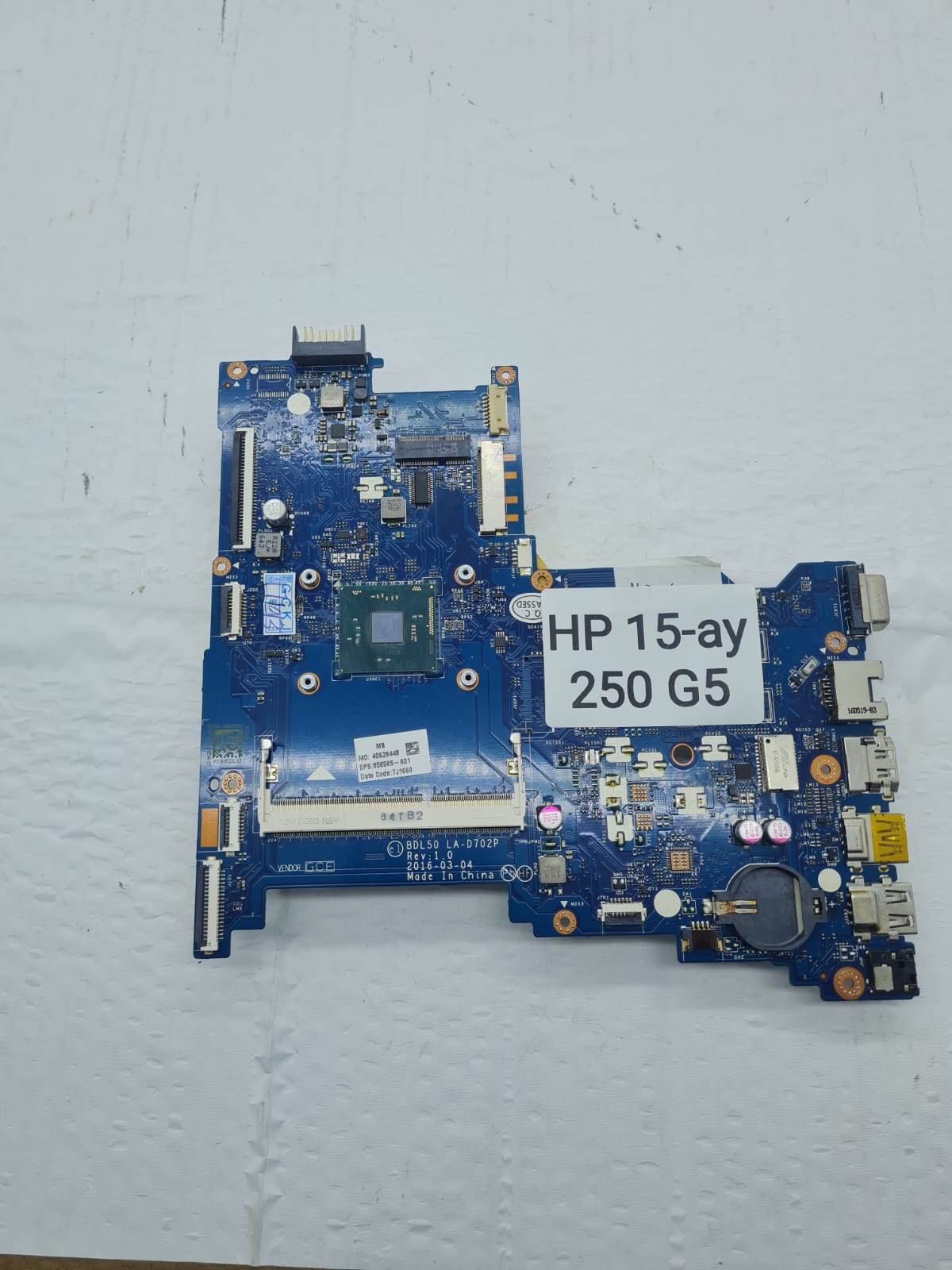 مذربورد لابتوب — HP 15 / AY intel