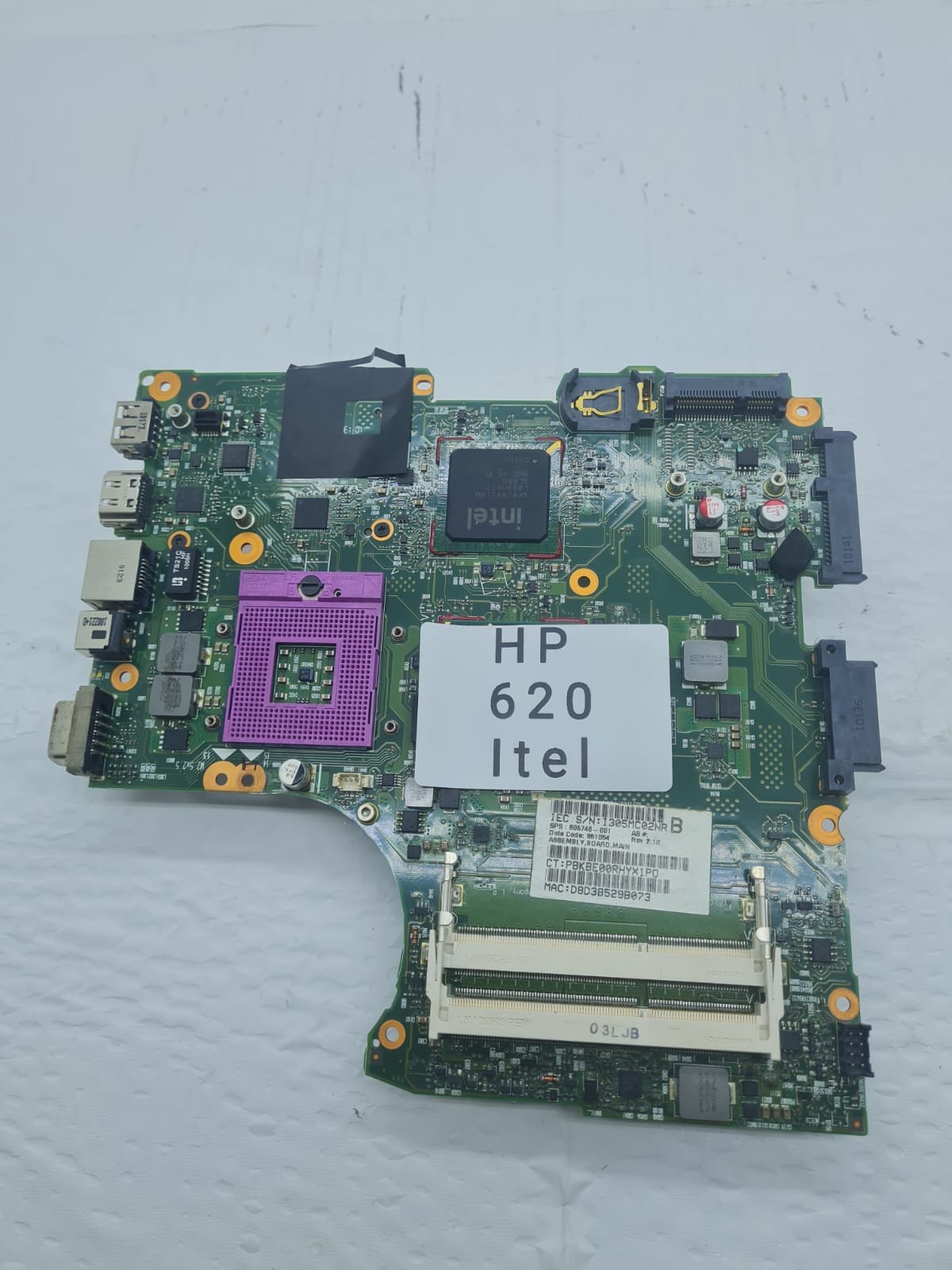 مذربورد لابتوب — HP 620 intel