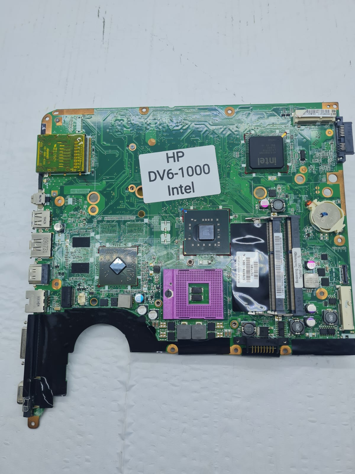 مذربورد لابتوب — HP dv6 / 1000 intel