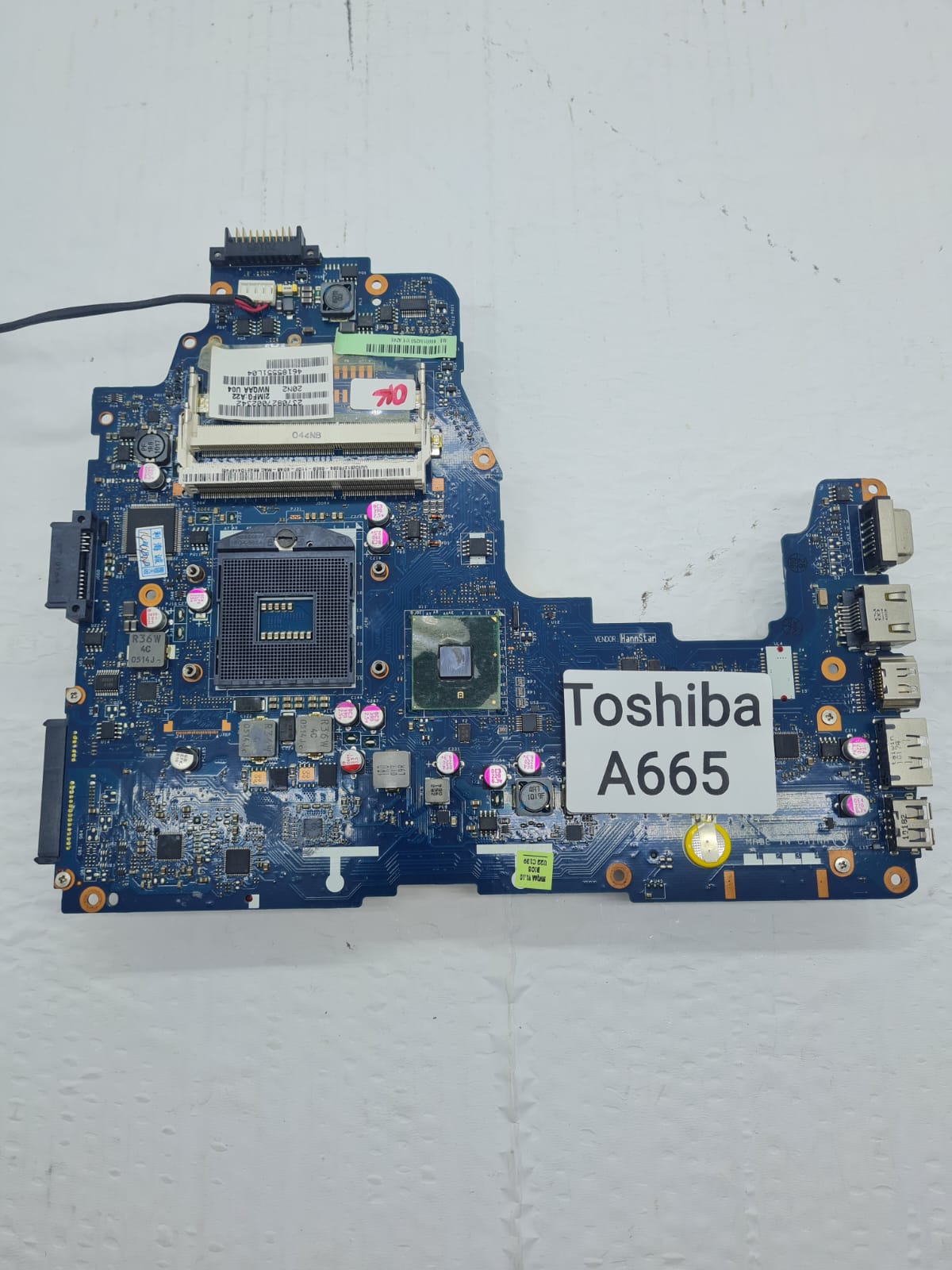 مذربورد لابتوب — Toshiba A665