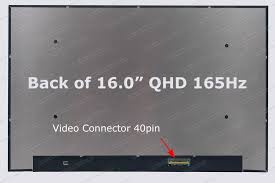 شاشة لابتوب — 160 165 QHD 40p عدل بدون