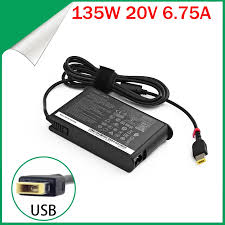 شاحنه لينوفو 20-6.75 USB مستعمل اصلي