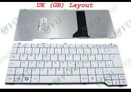 كيبورد لابتوب — fuj 3515 / 6505 WHITE