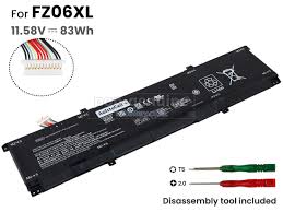 بطارية لابتوب — HP in FZ06XL